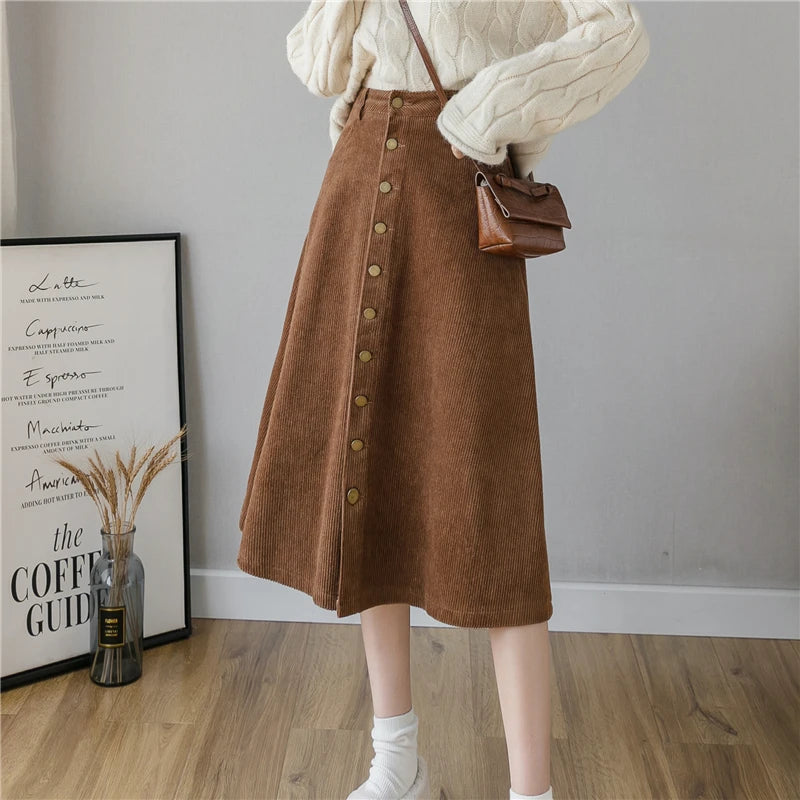 Saia Vintage de Veludo