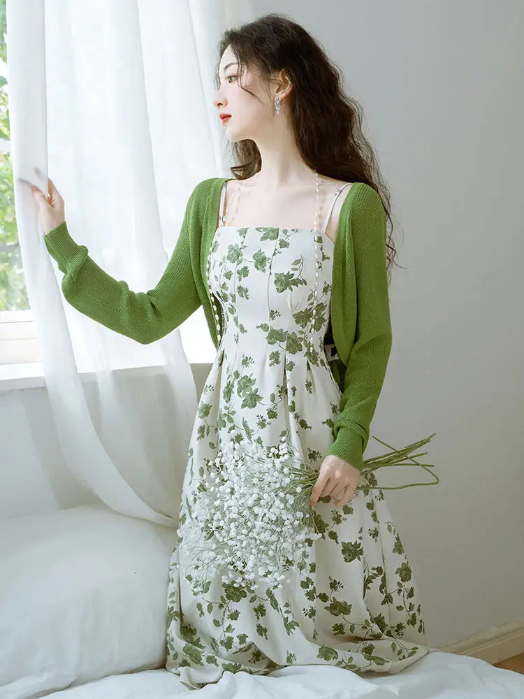 Vestido Elegância Floral