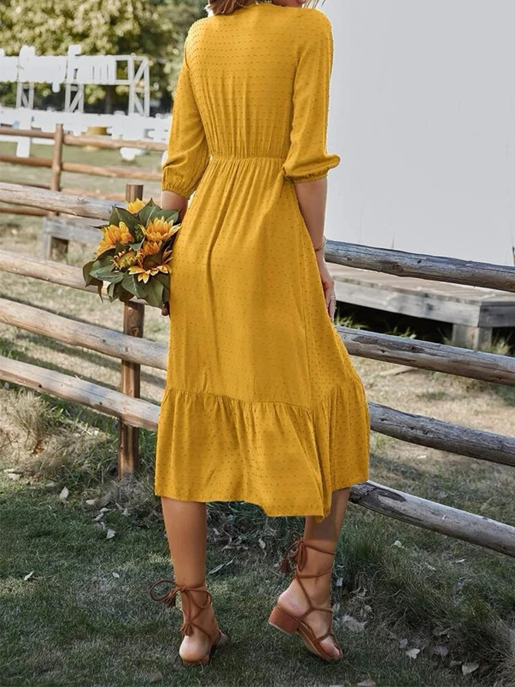 Vestido Katherine com Babados