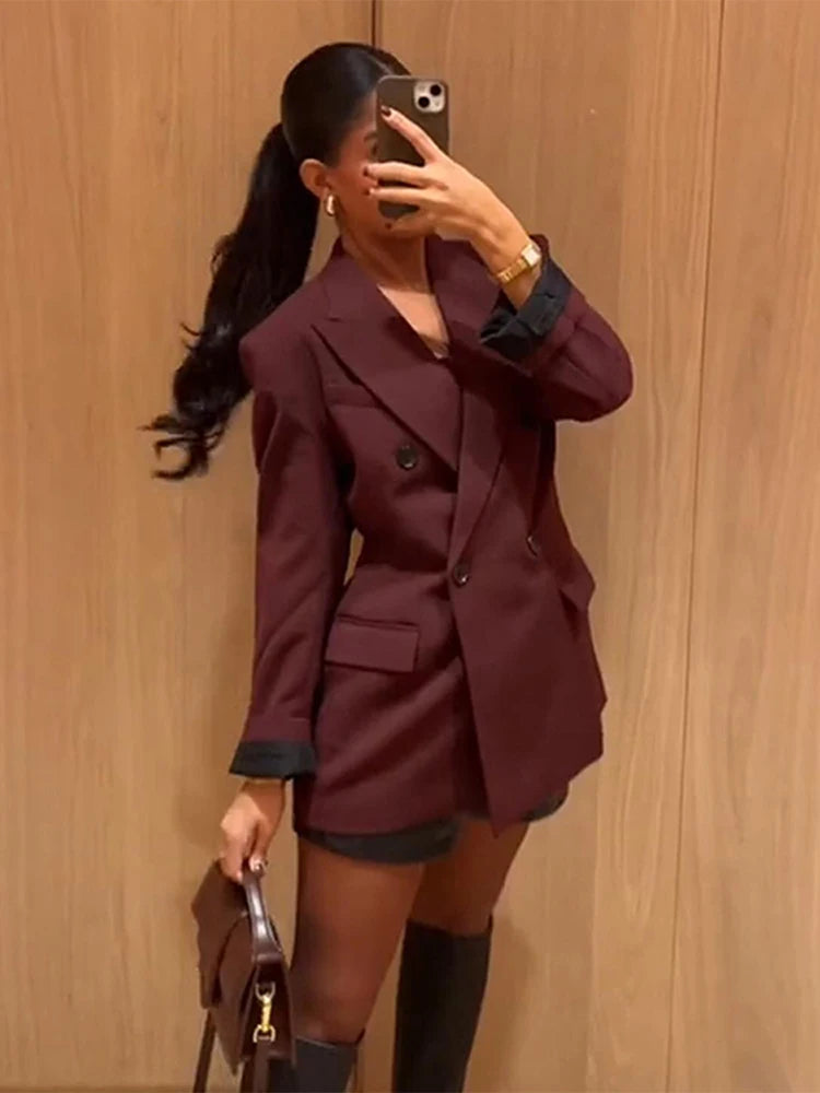 Blazer Vintage Red