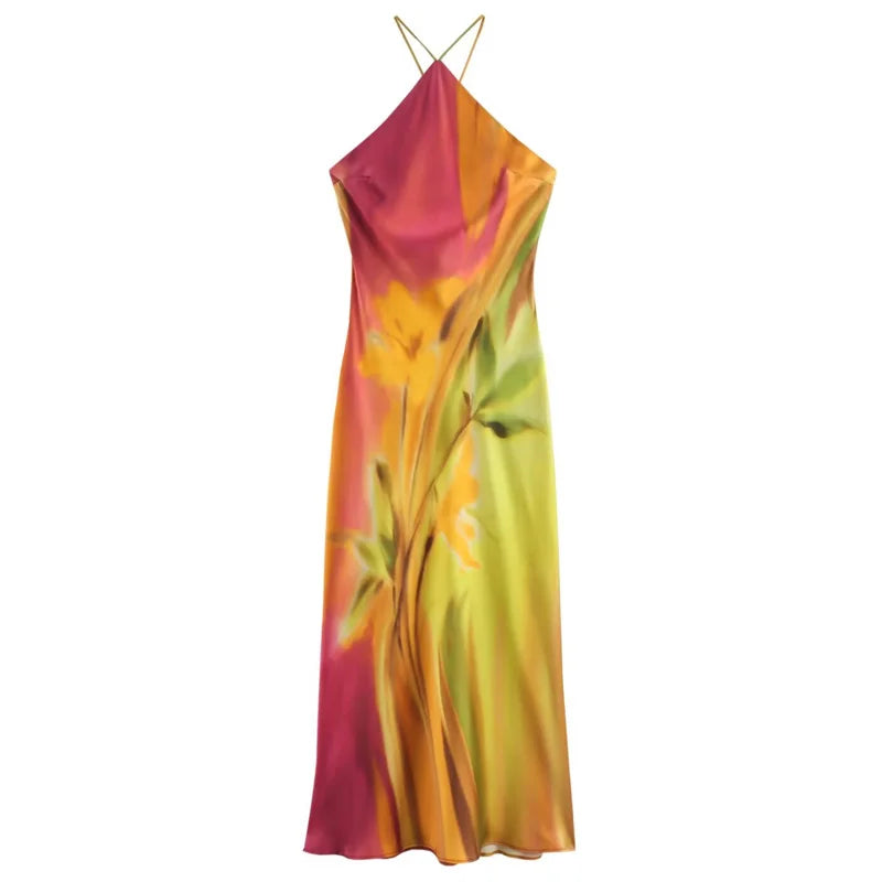 Vestido Colette de Cetim