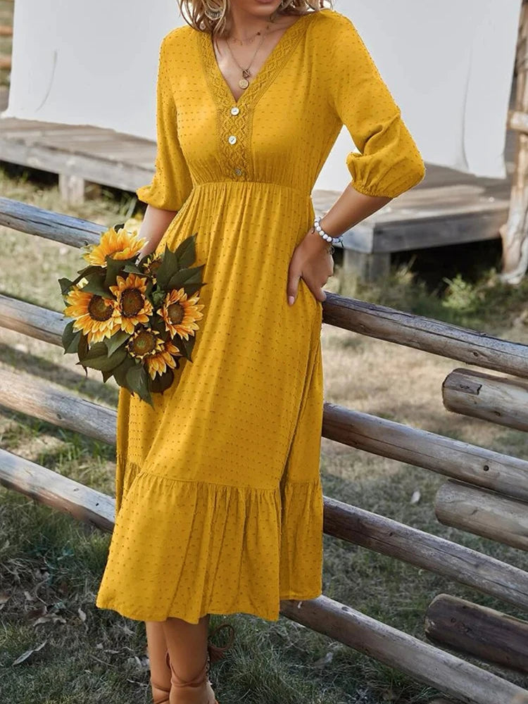 Vestido Katherine com Babados