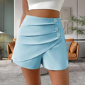 Shorts Maya com Detalhe Frente Pregueada