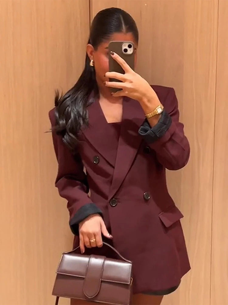 Blazer Vintage Red