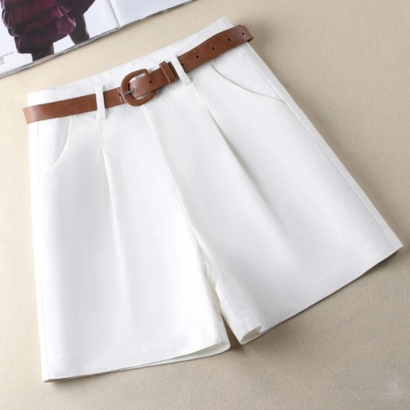 Shorts Emanuely com Cinto de Brinde