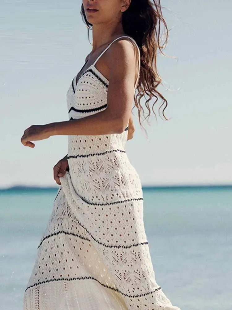 Vestido Damaris de Crochê
