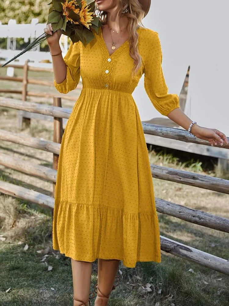 Vestido Katherine com Babados