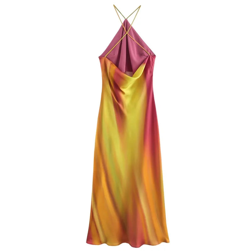 Vestido Colette de Cetim