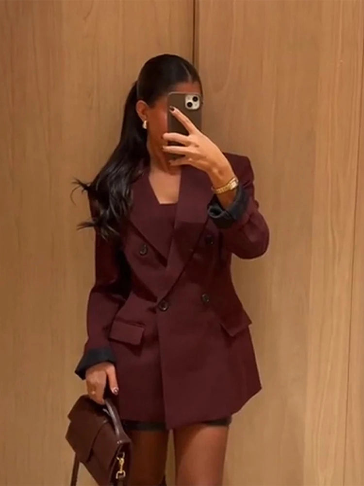 Blazer Vintage Red