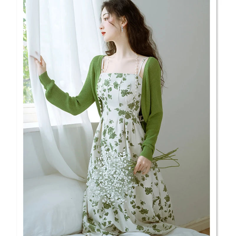 Vestido Elegância Floral