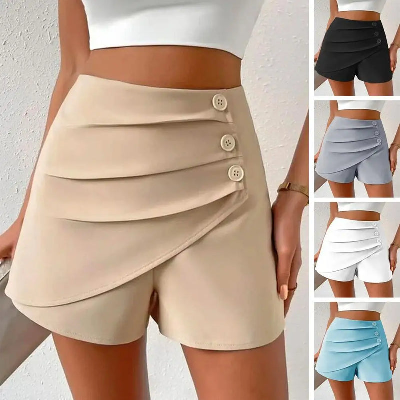 Shorts Maya com Detalhe Frente Pregueada