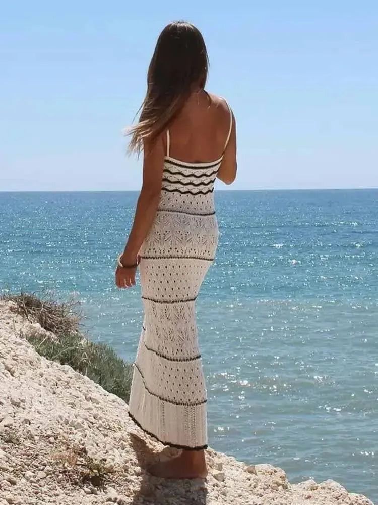 Vestido Damaris de Crochê