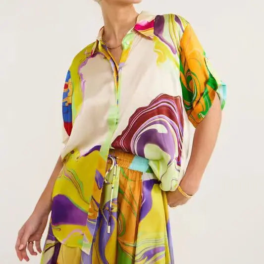 Conjunto Dália de Camaisa + Saia
